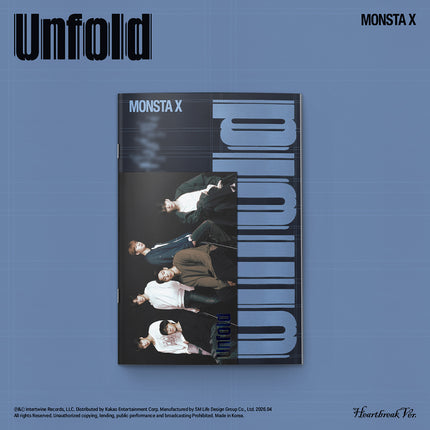 MONSTA X - 1st US Full Album : Unfold (Photobook Ver)