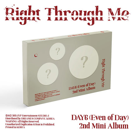 DAY6 - 2nd Mini Album : Right Through Me