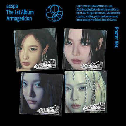 aespa - 1st Full Album : Armageddon (Poster Ver)