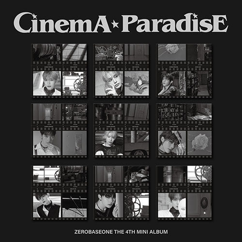 ZEROBASEONE - 4th Mini Album : CINEMA PARADISE (Digipack Ver)