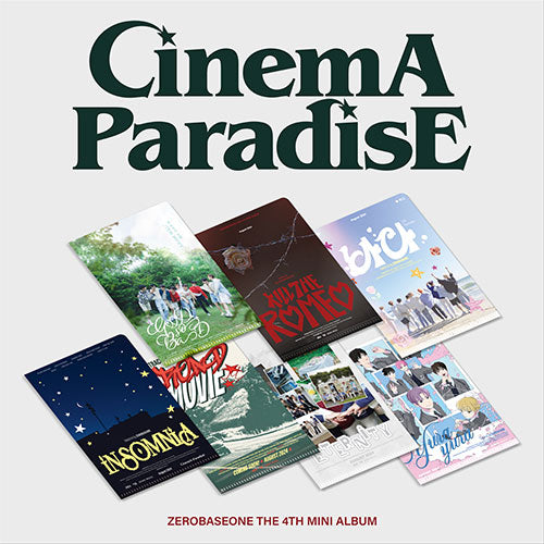 ZEROBASEONE - 4th Mini Album : CINEMA PARADISE (ZEROSE Ver)