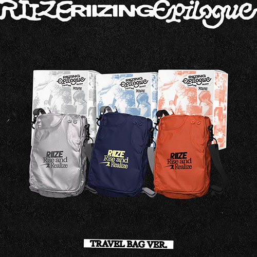 RIIZE - 1st Mini Album : RIIZING : Epilogue (TRAVEL BAG Ver)(LIMITED EDITION)