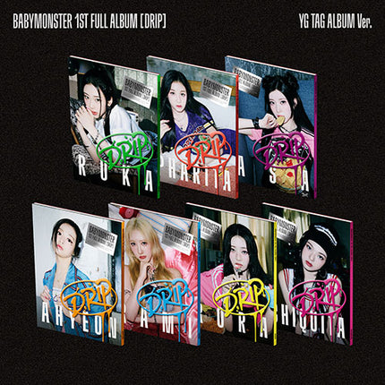 BABYMONSTER - 1st Full Album : DRIP (YG TAG ALBUM Ver)
