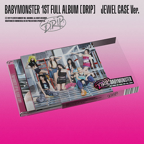 BABYMONSTER - 1st Full Album : DRIP (JEWEL CASE Ver)