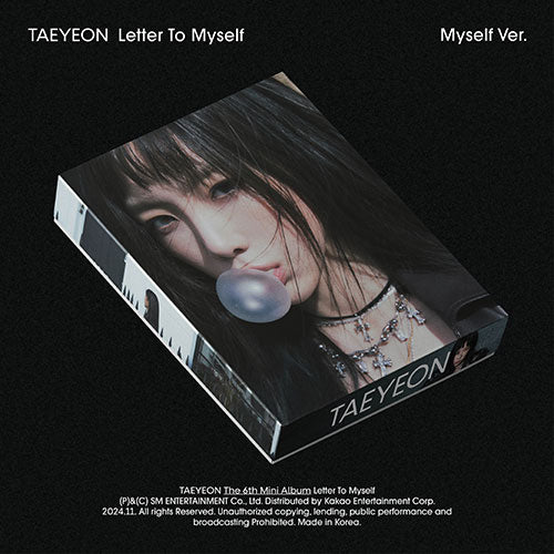 TAEYEON - 6th Mini Album : Letter To Myself (Myself Ver)