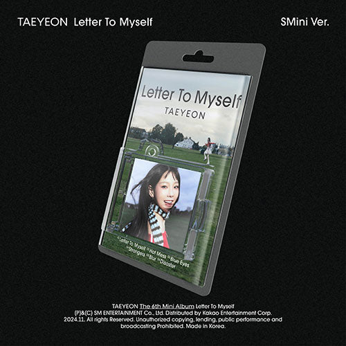 TAEYEON - 6th Mini Album : Letter To Myself (SMini Ver)