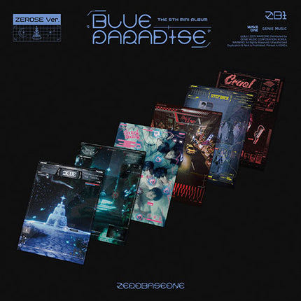 ZEROBASEONE - 5th Mini Album : BLUE PARADISE (ZEROSE Ver)(Random)