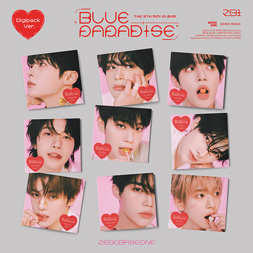 ZEROBASEONE - 5th Mini Album : BLUE PARADISE (Digipack Ver)