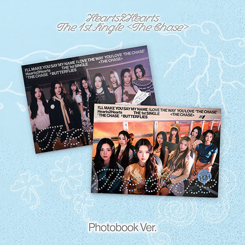 Hearts2Hearts - 1st Single Album : The Chase (Photobook Ver)