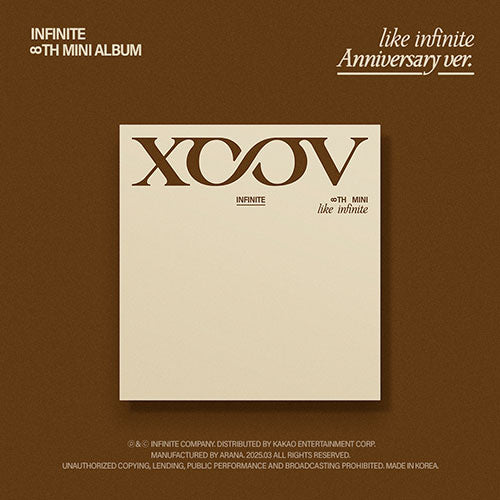 INFINITE - 8th Mini Album : LIKE INFINITE (Anniversary Ver)