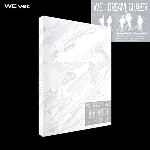 ONEWE - 2nd Full Album : WE : DREAM CHASER (WE Ver)