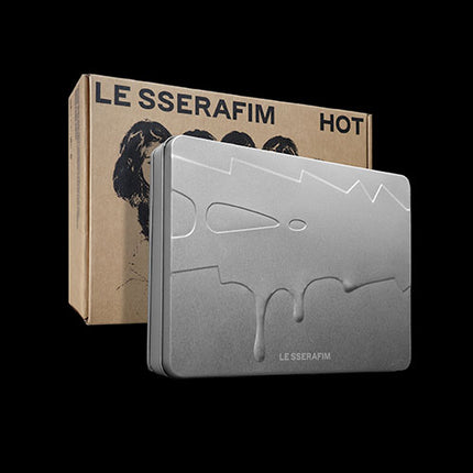 LE SSERAFIM - 5th Mini Album : HOT (TIN CASE Ver)