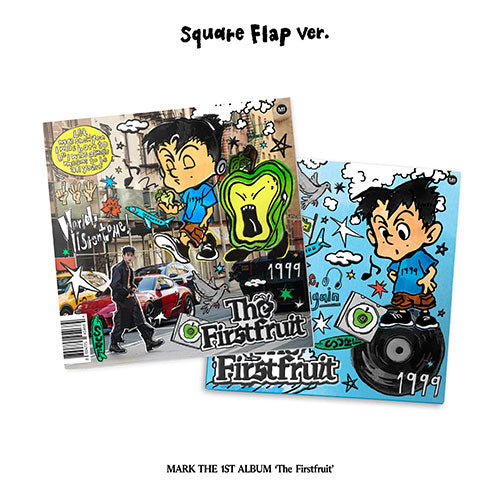 MARK - The Firstfruit 1st Full Album Square Flap Ver