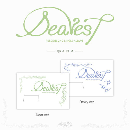 RESCENE - Dearest 2nd Single Album QR Ver.