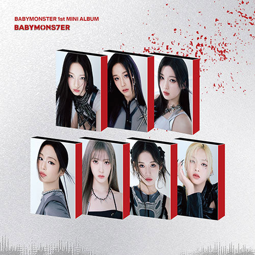 BABYMONSTER - 1st Mini Album : BABYMONS7ER (YG TAG ALBUM Ver)