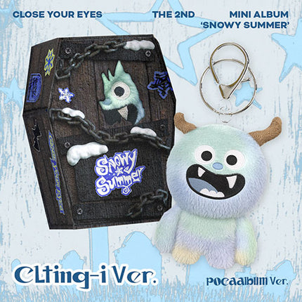 CLOSE YOUR EYES - 2nd Mini Album : Snowy Summer (CLting-i Ver) (POCAALBUM)