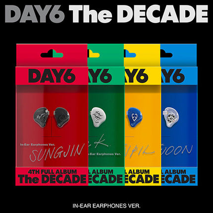 DAY6 - 4th Full Album : The DECADE (IN-EAR EARPHONES Ver)