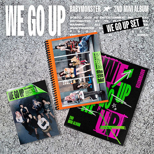 BABYMONSTER - 2nd Mini Album : WE GO UP (Photobook Ver)
