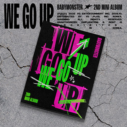 BABYMONSTER - 2nd Mini Album : WE GO UP (Photobook Ver)