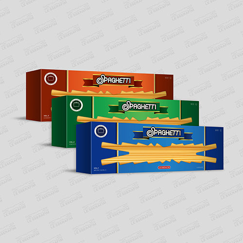 LE SSERAFIM - 1st Single Album : SPAGHETTI