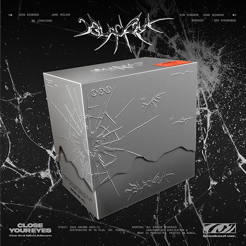 CLOSE YOUR EYES - 3rd Mini Album : blackout (breakout Ver)