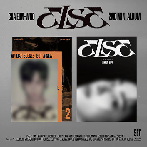 CHA EUN-WOO - 2nd Mini Album : ELSE