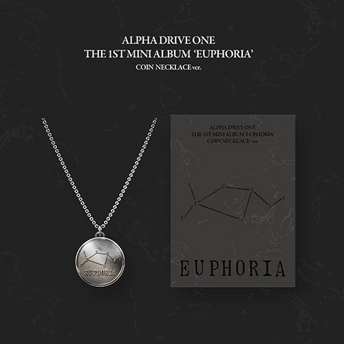 ALPHA DRIVE ONE - 1st Mini Album : EUPHORIA [COIN NECKLACE Ver.] (LIMITED EDITION)