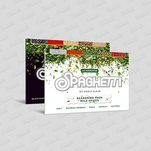 LE SSERAFIM - 1st Single Album : SPAGHETTI (Weverse Albums Ver)
