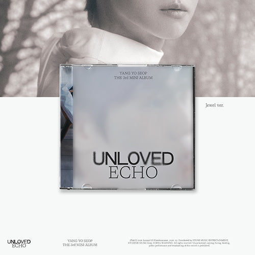 Highlight YANGYOSEOP -  3rd Mini Album : Unloved Echo (Jewel Ver)