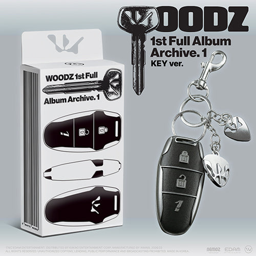 WOODZ - 1st Full Album : Archive. 1 (Key Ver)