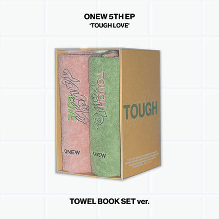 SHINee ONEW - 5th Mini Album : TOUGH LOVE (TOWEL BOOK Ver)