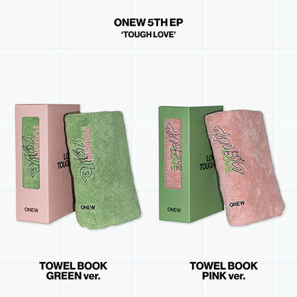 SHINee ONEW - 5th Mini Album : TOUGH LOVE (TOWEL BOOK Ver)