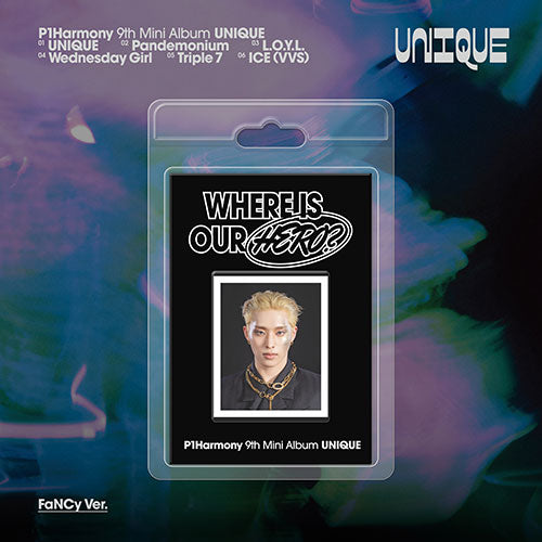 P1Harmony - 9th Mini Album : UNIQUE (FaNCy Ver)