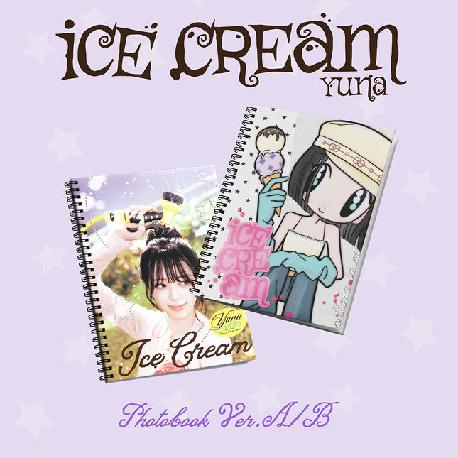 ITZY YUNA - 1st Mini Album : Ice Cream (Photobook Ver)