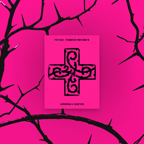 TXT - 8th Mini Album : 7TH YEAR : A Moment of Stillness in the Thorns 展 (PPULBATU Ver)(Weverse Albums Ver)