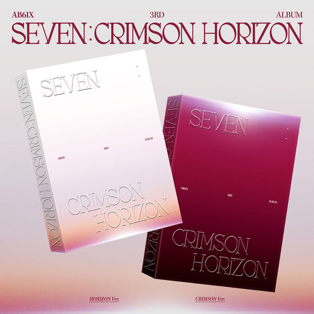 AB6IX - SEVEN : CRIMSON HORIZON 3rd Full Album (Photobook Ver)