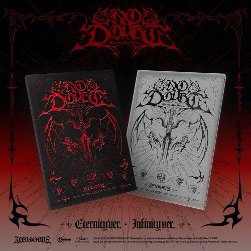 ALL(H)OURS - 5th Mini Album : NO DOUBT (ETERNITY Ver/INFINITY Ver)