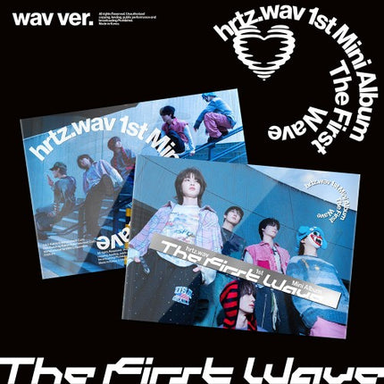 hrtz.wav The First Wave 1st Mini Album Photobook Version (hrtz Ver / wav Ver) KPOP Album