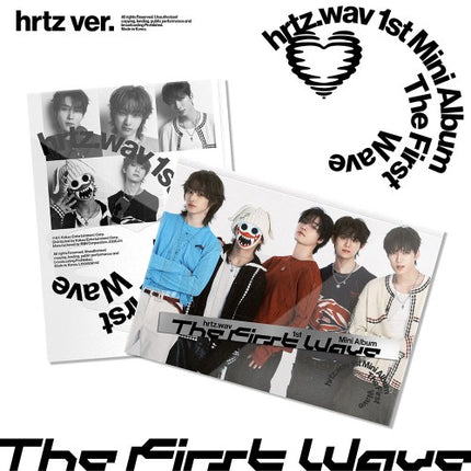hrtz.wav The First Wave 1st Mini Album Photobook Version (hrtz Ver / wav Ver) KPOP Album