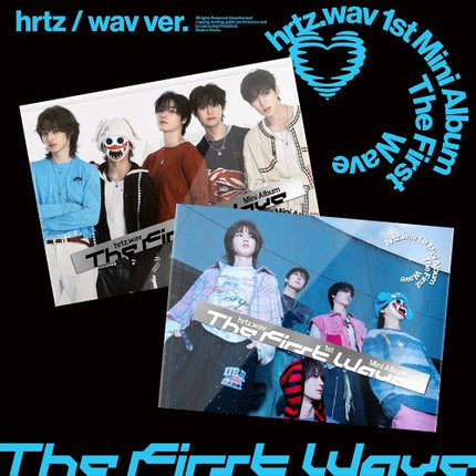 hrtz.wav The First Wave 1st Mini Album Photobook Version (hrtz Ver / wav Ver) KPOP Album