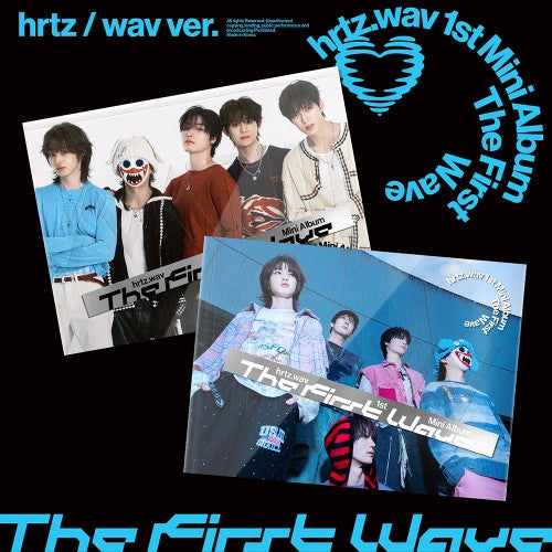 hrtz.wav The First Wave 1st Mini Album Photobook Version (hrtz Ver / wav Ver) KPOP Album
