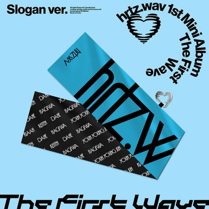 hrtz.wav The First Wave 1st Mini Album Slogan Version KPOP Album
