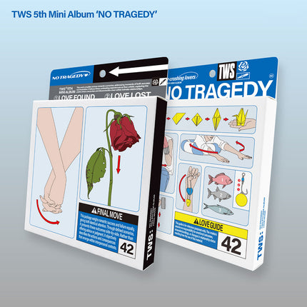 [SALE] TWS - NO TRAGEDY 5th Mini Album Photobook Ver ( FINAL MOVE Ver / LOVE GUIDE Ver )