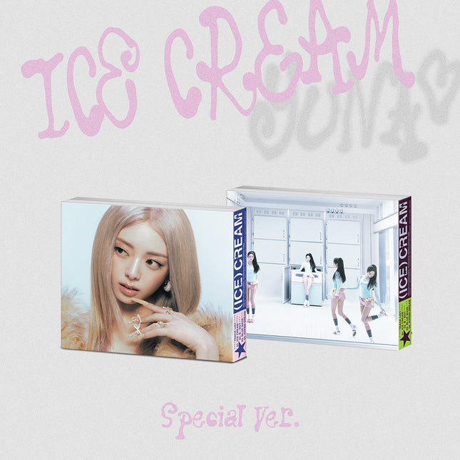 ITZY YUNA - 1st Mini Album : Ice Cream SPECIAL Ver (A Ver / B Ver)