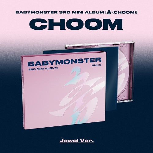 BABYMONSTER - CHOOM 3rd Mini Album Jewel Ver. (Member Selection)