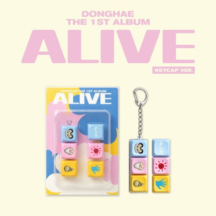 Super Junior DONGHAE - ALIVE 1st Full Album KEYCAP KEYRING Ver