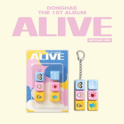Super Junior DONGHAE - ALIVE 1st Full Album KEYCAP KEYRING Ver