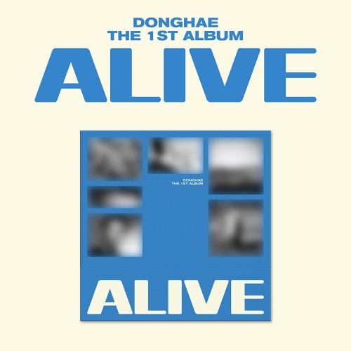 Super Junior DONGHAE - ALIVE 1st Full Album Photobook Ver