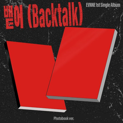 EVNNE - Backtalk 뱉어 1st Single Album Photobook Ver