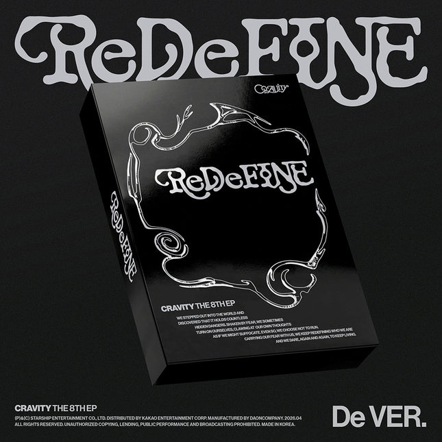 CRAVITY - ReDeFINE 8th Mini Album De Ver (Limited Edition)